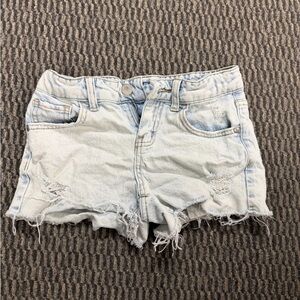 Art Class Distressed Denim Shorts